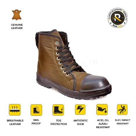 PU Safety Ankle Boots SAB - 006